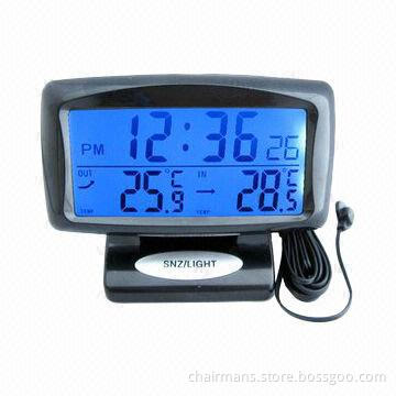 Car Luminous Thermometer, Sized 5 x 9 x 11cm, Dual-temperature Display
